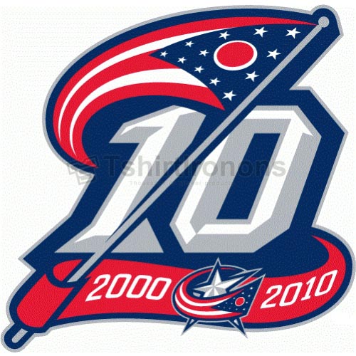 Columbus Blue Jackets T-shirts Iron On Transfers N128